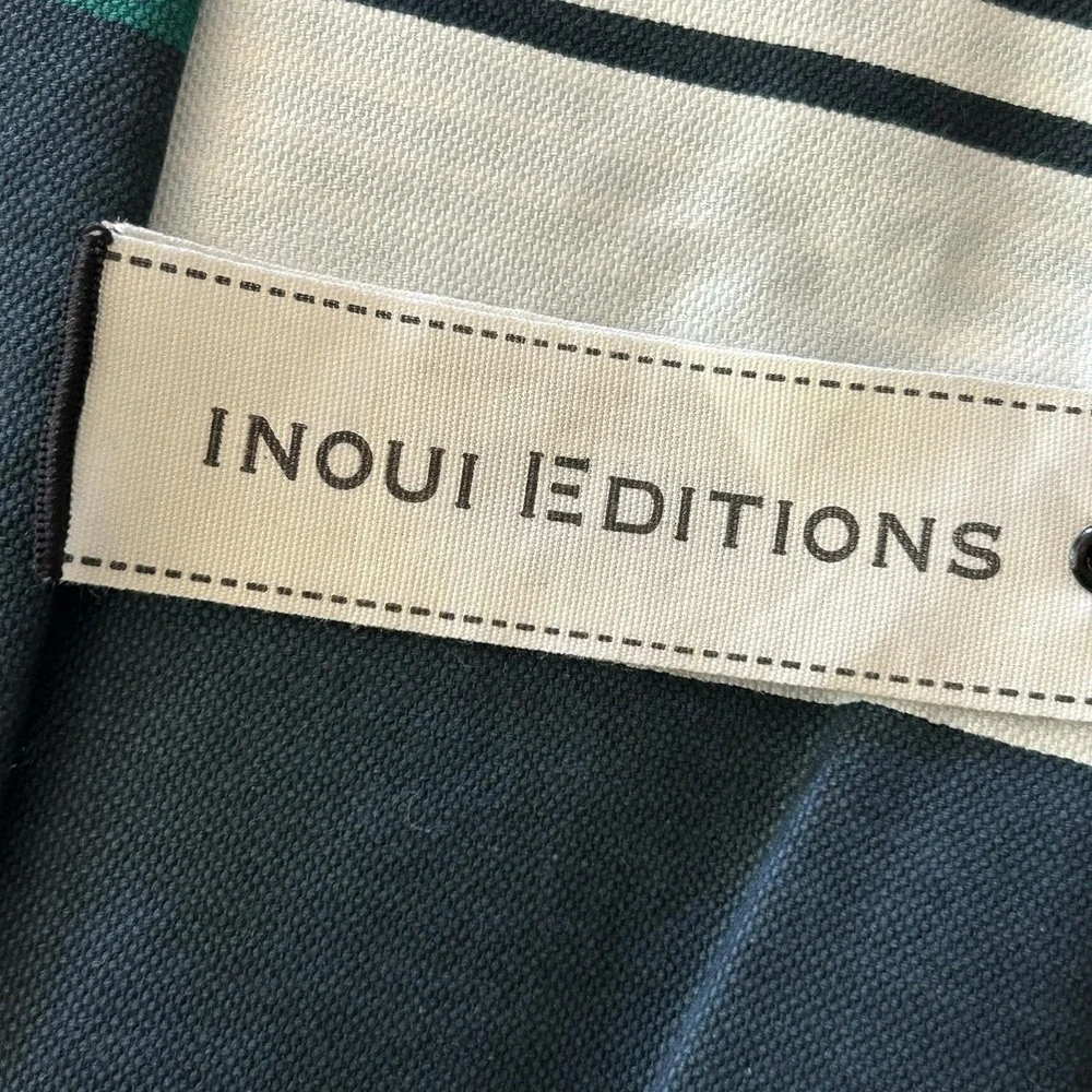 Inoui Editions Fouta Turkish Towel 40 X 70 Toucan Emerald Green Cotton Bird